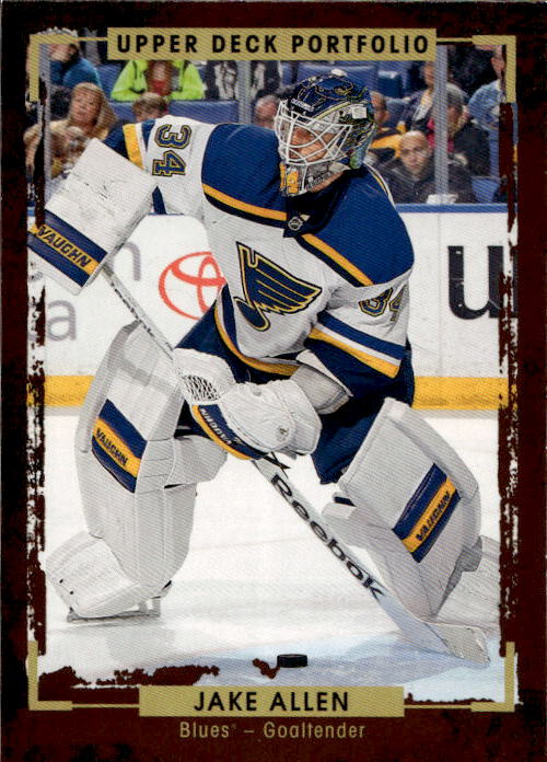 JAKE ALLEN 15-16 UD Portfolio