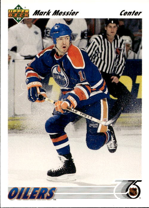 MARK MESSIER 91-92 Upper Deck