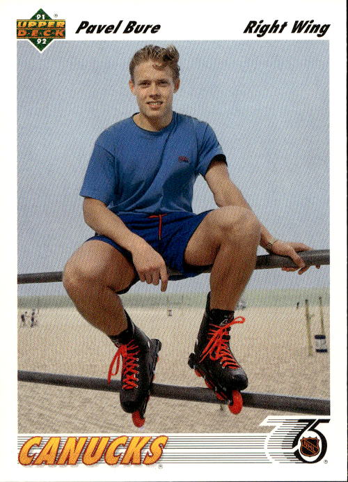 PAVEL BURE 91-92 Upper Deck
