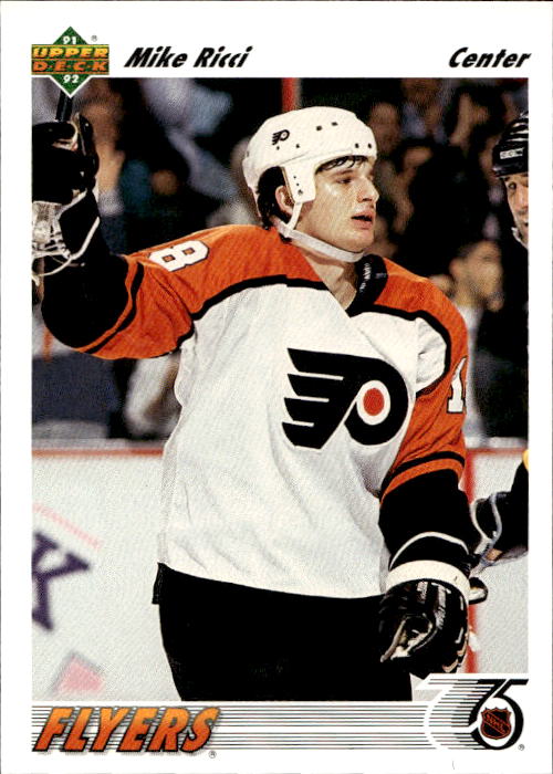MIKE RICCI 91-92 Upper Deck