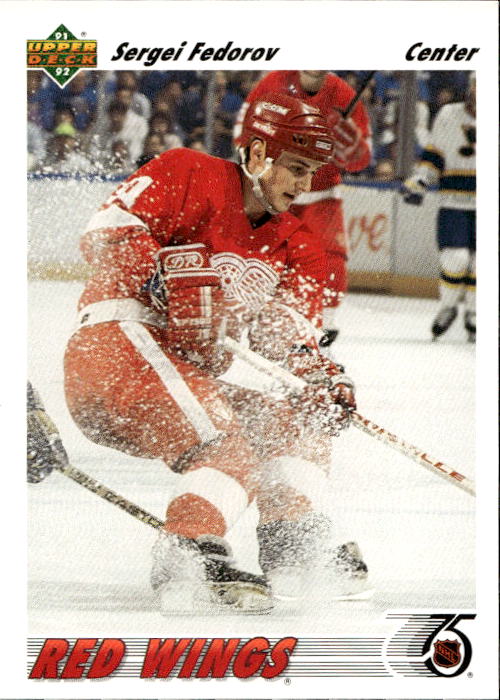 SERGEI FEDOROV 91-92 Upper Deck