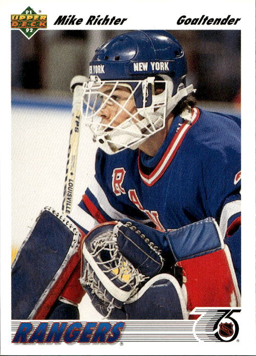 MIKE RICHTER 91-92 Upper Deck