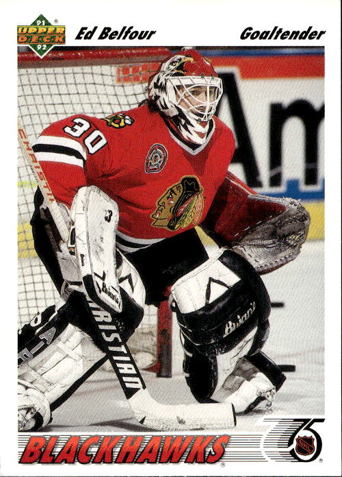 ED BELFOUR 91-92 Upper Deck