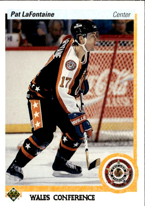 All-Star PAT LAFONTAINE 91-92 Upper Deck