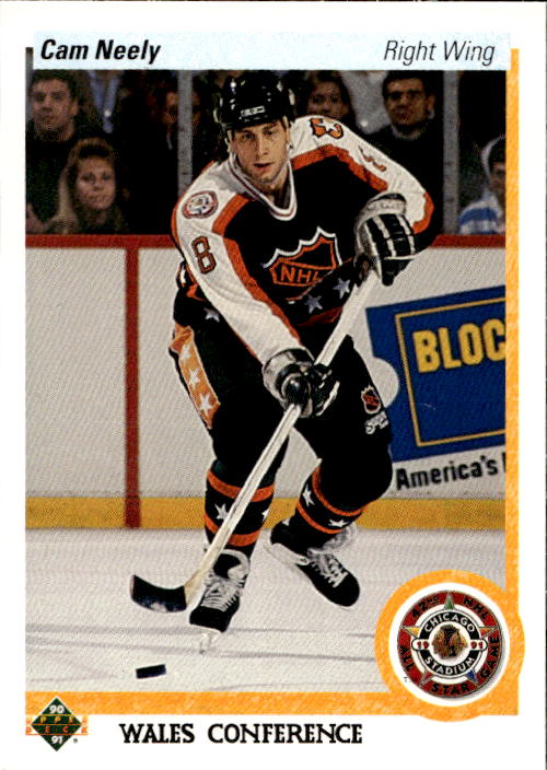 All-Star CAM NEELY 91-92 Upper Deck