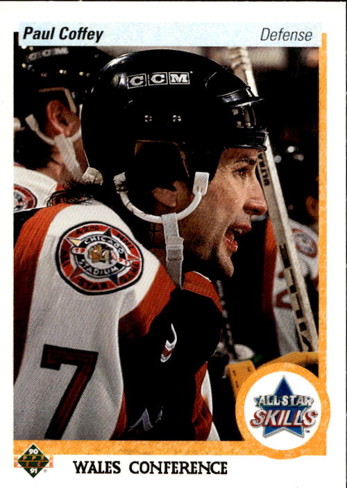 All-Star Skills PAUL COFFEY 91-92 Upper Deck