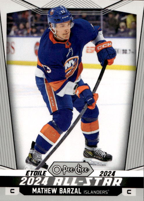 All-Star MATHEW BARZAL 24-25 UD O-Pee-Chee OPC
