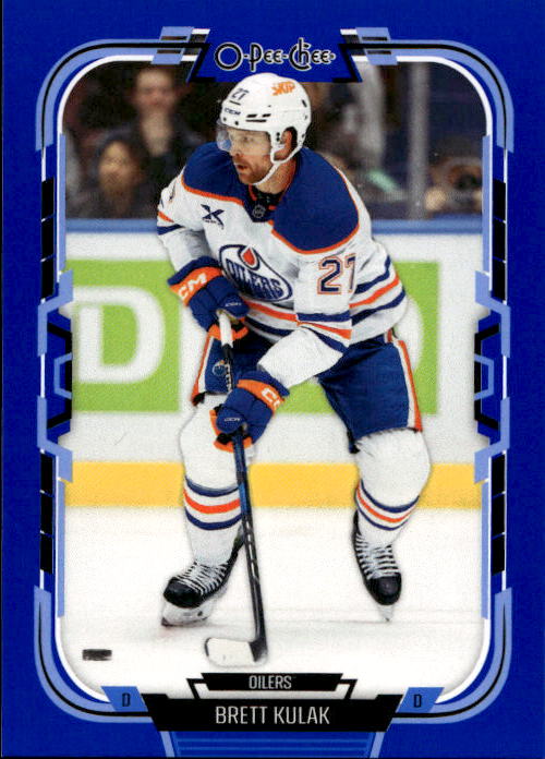 Blue Border BRETT KULAK 25-26 UD O-Pee-Chee OPC