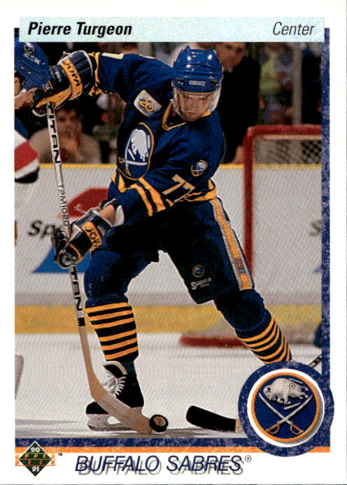 PIERRE TURGEON 90-91 Upper Deck