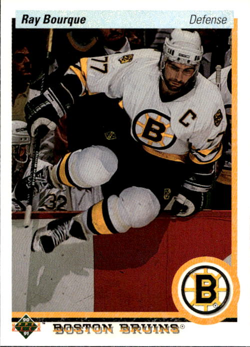 RAY BOURQUE 90-91 Upper Deck