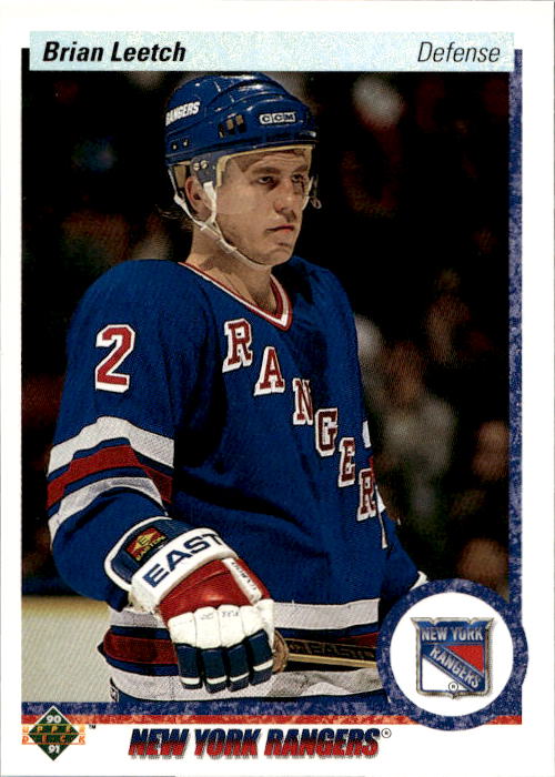BRIAN LEETCH 90-91 Upper Deck