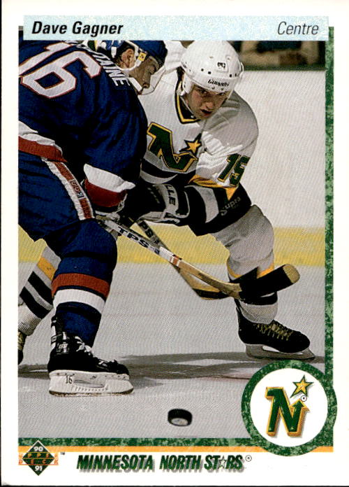 DAVE GAGNER 90-91 Upper Deck