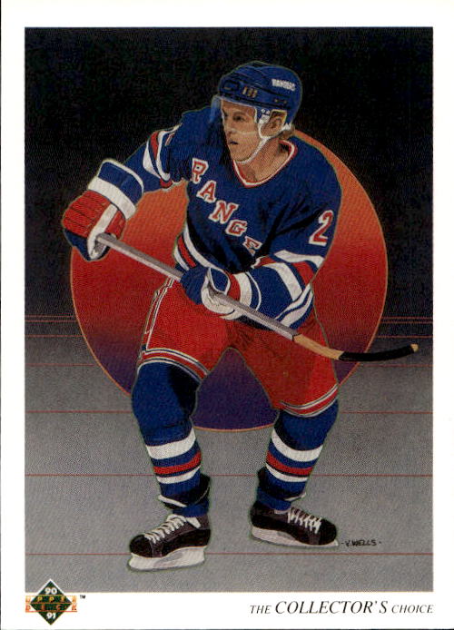 Team Checklist BRIAN LEETCH 90-91 Upper Deck