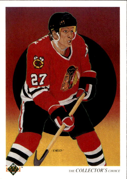Team Checklist JEREMY ROENICK 90-91 Upper Deck