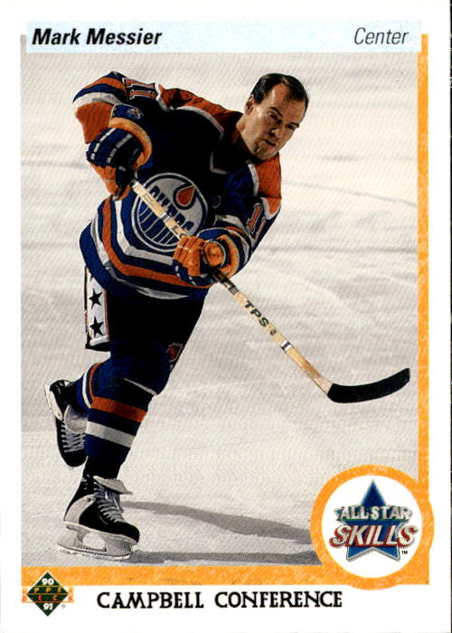 All-Star Skills MARK MESSIER 90-91 Upper Deck
