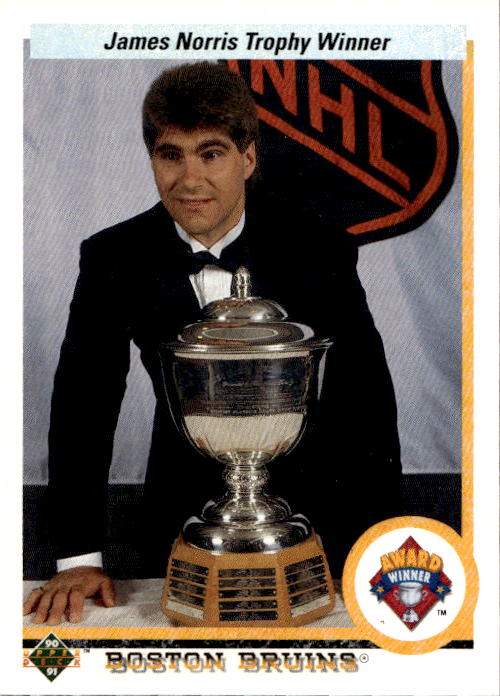 Award Winners RAY BOURQUE 90-91 Upper Deck