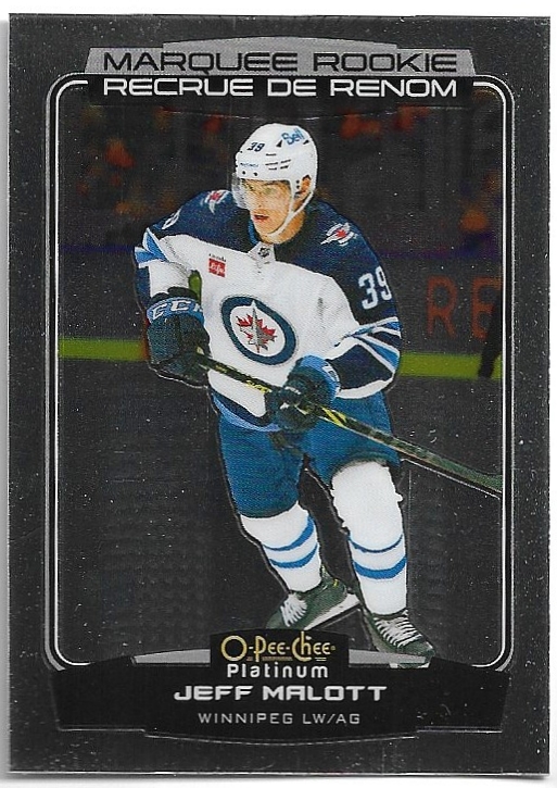 Marquee Rookie JEFF MALOTT 22-23 UD O-Pee-Chee OPC Platinum