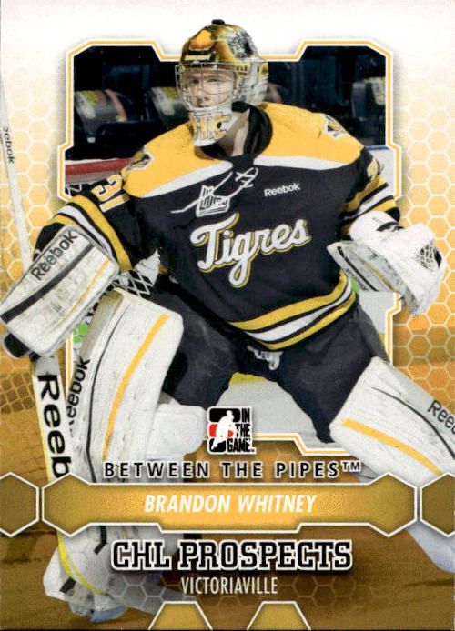 CHL Prospects BRANDON WHITNEY 12-13 In the Game Between the Pipes