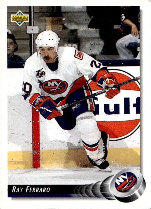 RAY FERRARO 92-93 Upper Deck (špatný růžek)