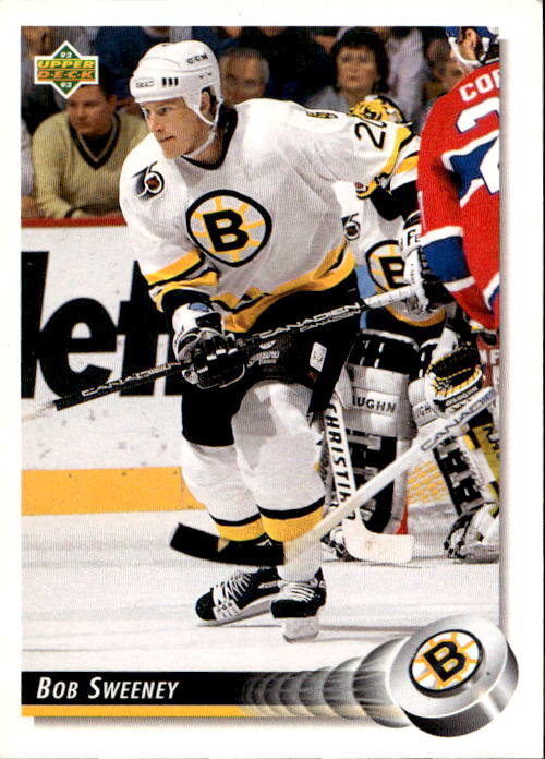 BOB SWEENEY 92-93 Upper Deck