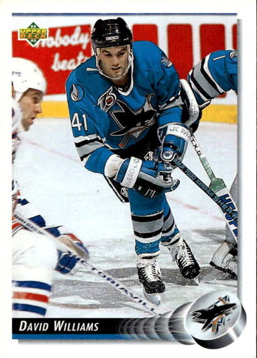 DAVID WILLIAMS 92-93 Upper Deck