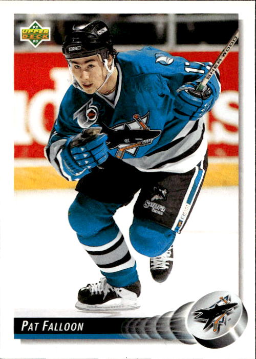 PAT FALLOON 92-93 Upper Deck