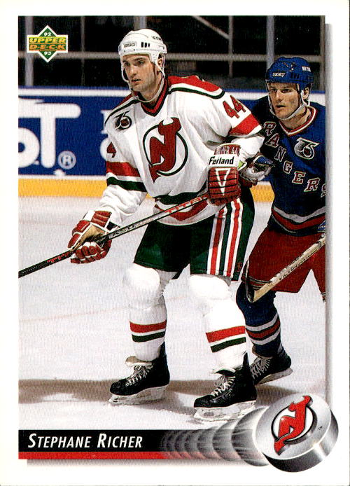 STEPHANE RICHER 92-93 Upper Deck