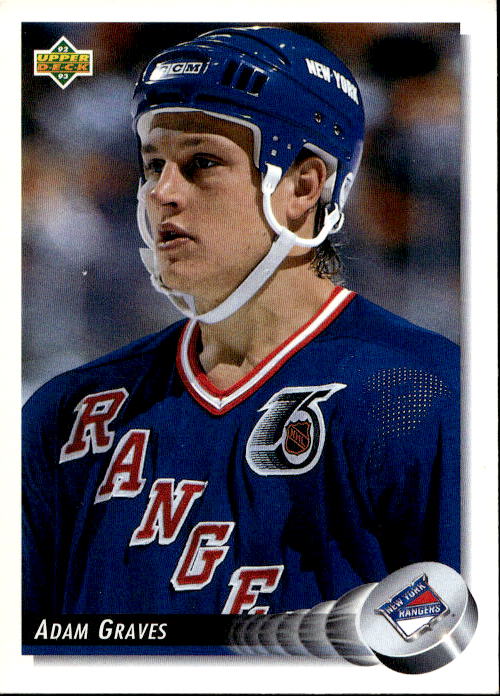 ADAM GRAVES 92-93 Upper Deck
