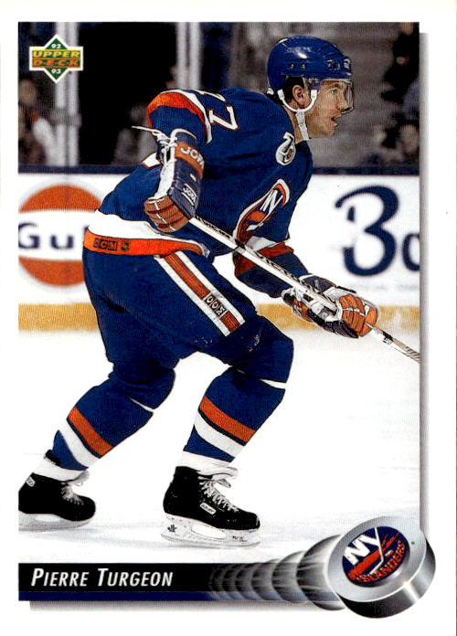 PIERRE TURGEON 92-93 Upper Deck