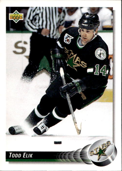 TODD ELIK 92-93 Upper Deck
