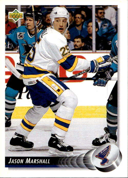 JASON MARSHALL 92-93 Upper Deck