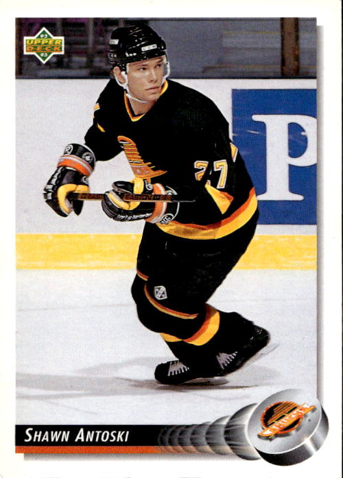 SHAWN ANTOSKI 92-93 Upper Deck