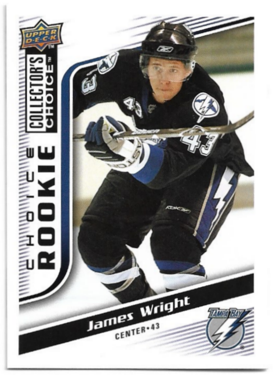 Choice Rookie JAMES WRIGHT 09-10 UD Collector's Choice