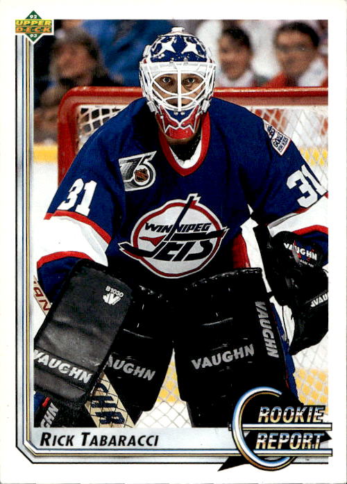 Rookie Report RICK TABARACCI 92-93 Upper Deck