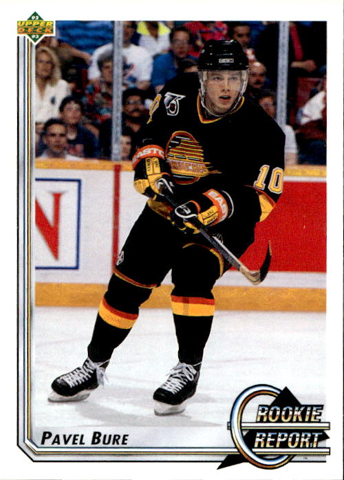 Rookie Report PAVEL BURE 92-93 Upper Deck