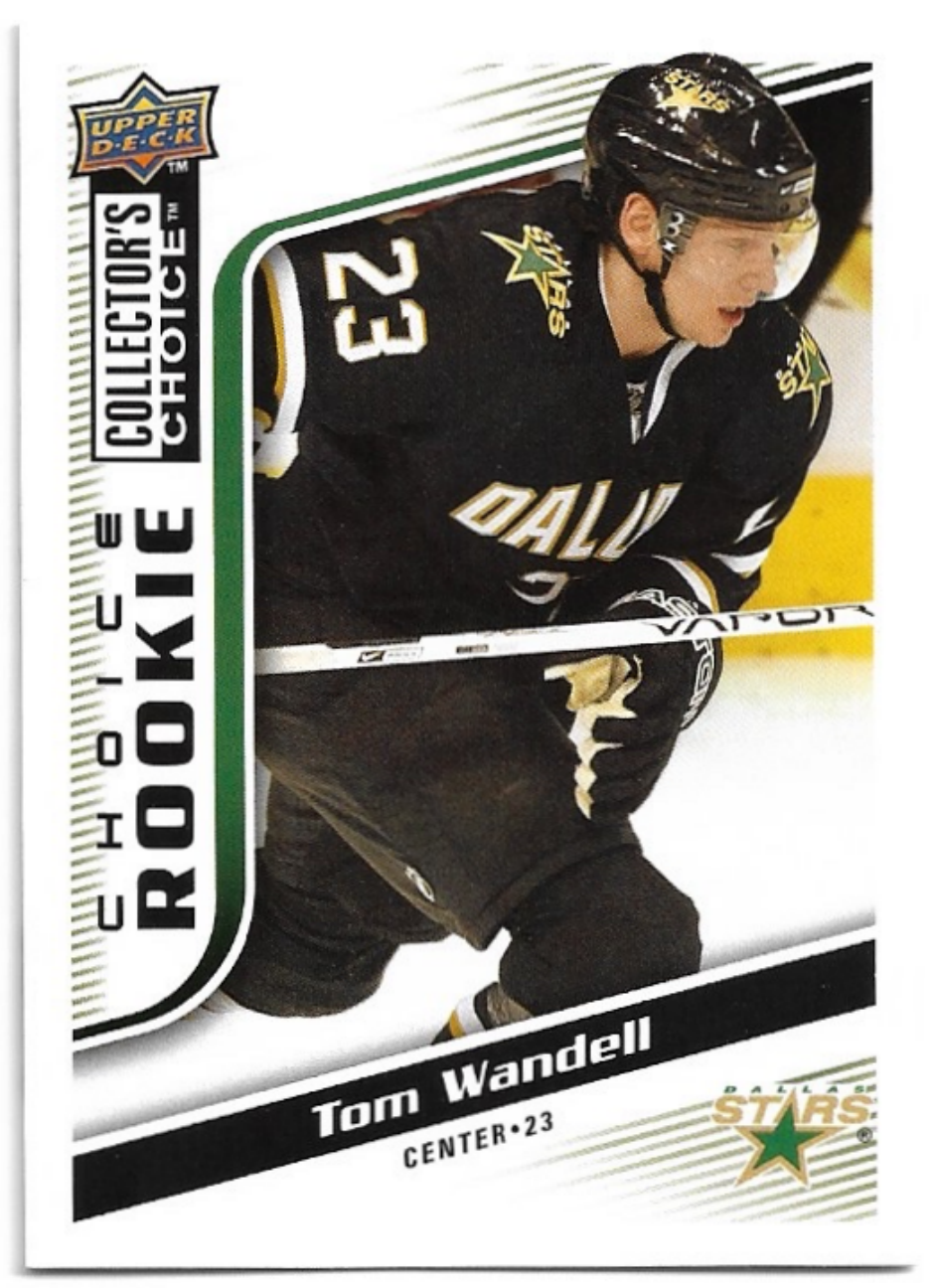 Choice Rookie TOM WANDELL 09-10 UD Collector's Choice