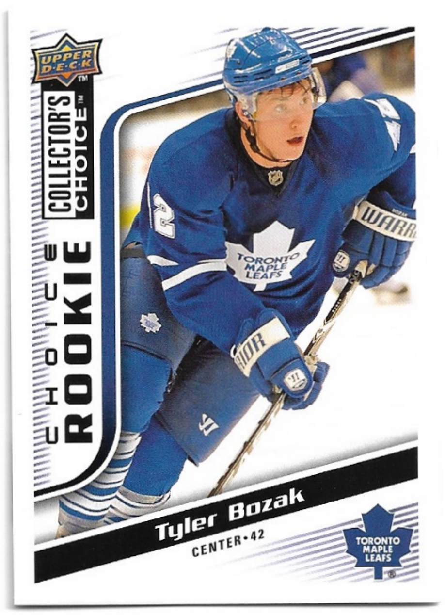 Choice Rookie TYLER BOZAK 09-10 UD Collector's Choice