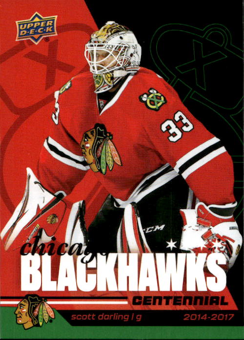 SCOTT DARLING 25-26 UD Chicago Blackhawks Centennial