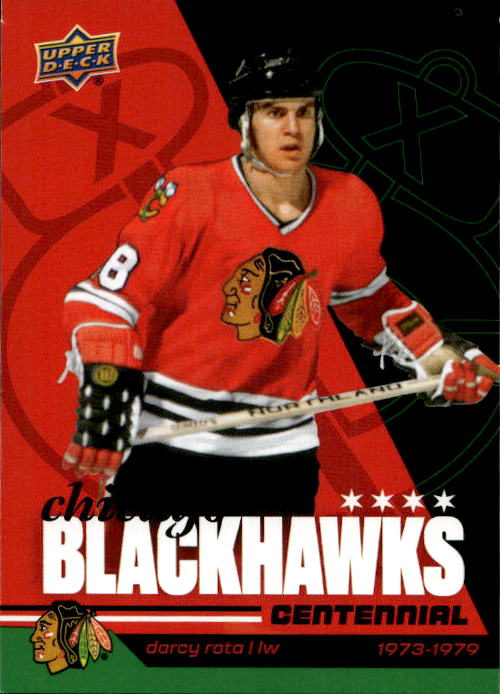 DARCY ROTA 25-26 UD Chicago Blackhawks Centennial