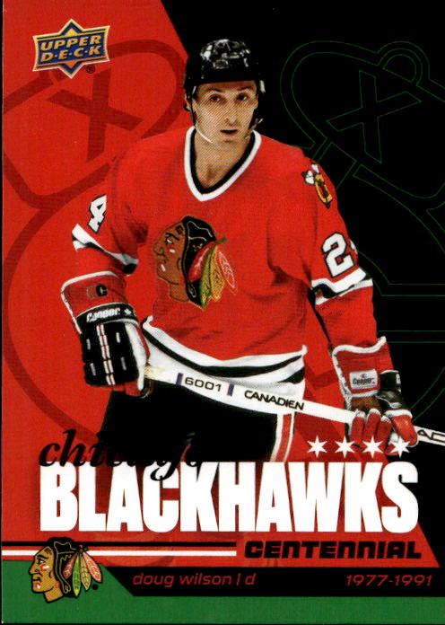 DOUG WILSON 25-26 UD Chicago Blackhawks Centennial