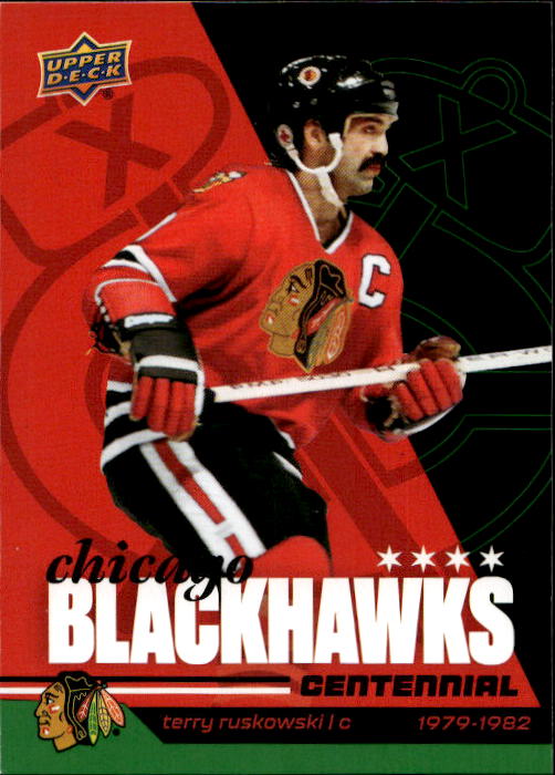 TERRY RUSKOWSKI 25-26 UD Chicago Blackhawks Centennial
