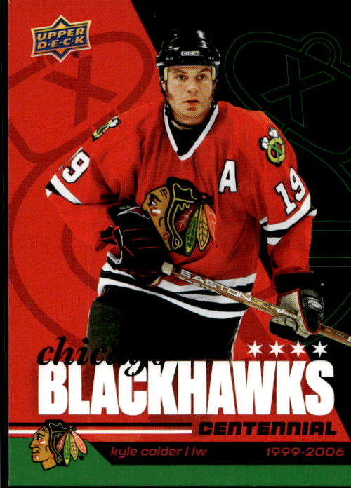KYLE CALDER 25-26 UD Chicago Blackhawks Centennial