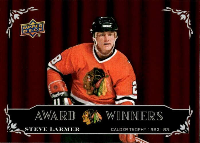 Award Winners STEVE LARMER 25-26 UD Chicago Blackhawks Centennial