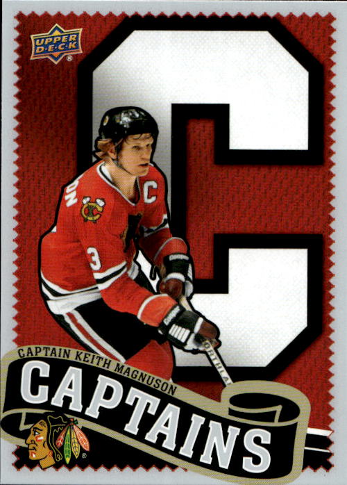 Captains KEITH MAGNUSSON 25-26 UD Chicago Blackhawks Centennial