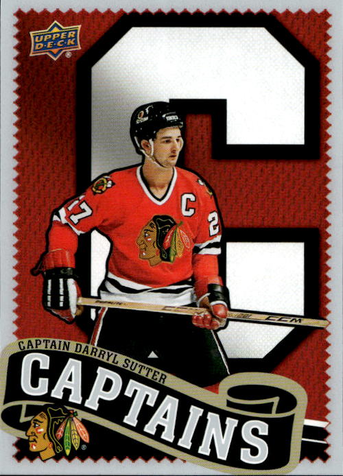 Captains DARRYL SUTTER 25-26 UD Chicago Blackhawks Centennial