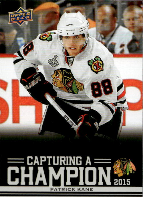 Capturing a Champion PATRICK KANE 25-26 UD Chicago Blackhawks Centennial
