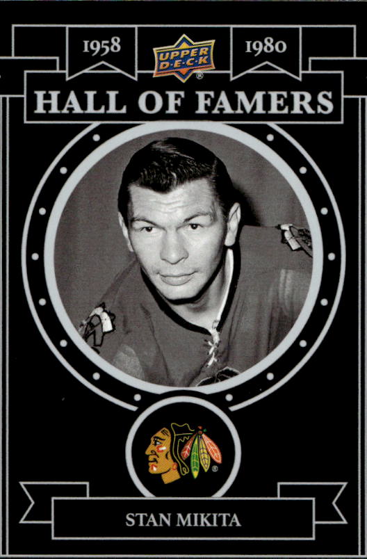 Hall of Famers STAN MIKITA 25-26 UD Chicago Blackhawks Centennial