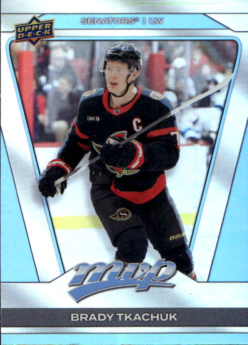 BRADY TKACHUK 25-26 UD MVP Silver