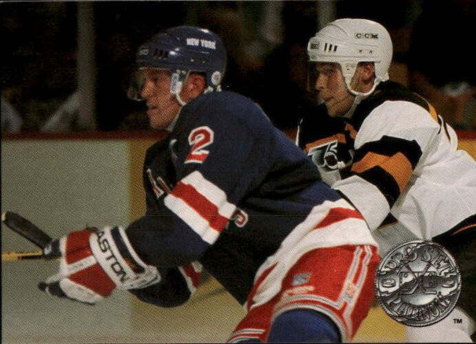 BRIAN LEETCH 91-92 Pro Set Platinum