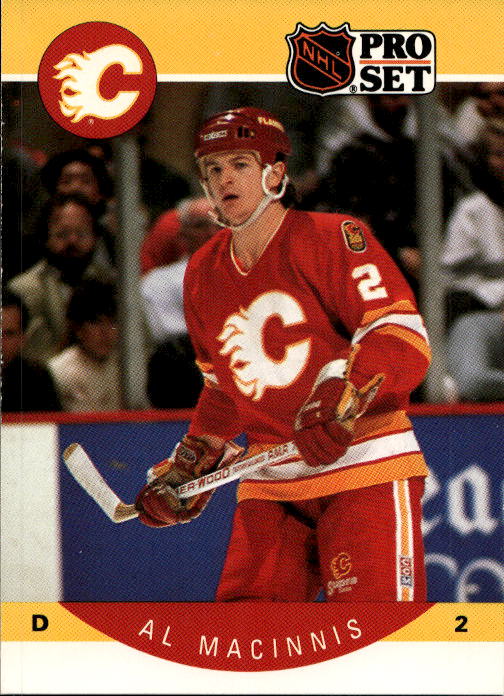 AL MACINNIS 91-92 Pro Set